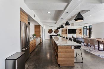 Contemporary dining space